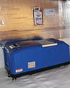 A crawl space sump pump, liner, and dehumidifier installed in Raymond
