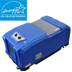 An energy efficient Energy Star rated crawl space dehumidifier installed in MS