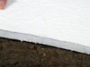 Crawl space insulation installed in Mississippi on a dirt floor