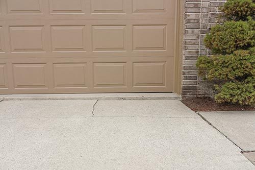 Uneven Garage Concrete in Central Mississippi