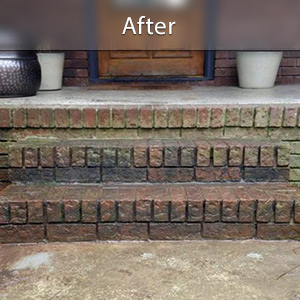 Sinking stairs repaired with PolyLevel® Jackson