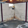 Rusted, corroded i-beams found with a failing foundation in a Biloxi home.