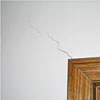 wall cracks along a doorway in a Shreveport home.