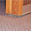 A floor slab separating from the wall in a Slidell home.