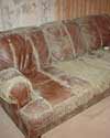 furniture in a Shreveport basement destroyed by mold and dust mites