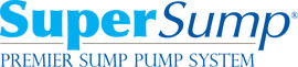 Logo for our SuperSump® Pump System, available in Vicksburg and other parts of Mississippi